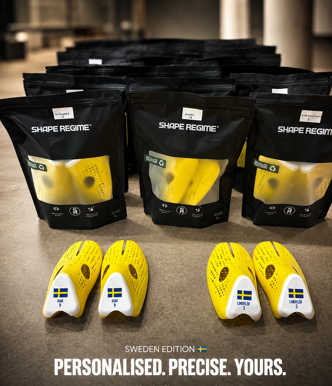 Sweden Edition 🇸🇪 Personalised Shape Regime